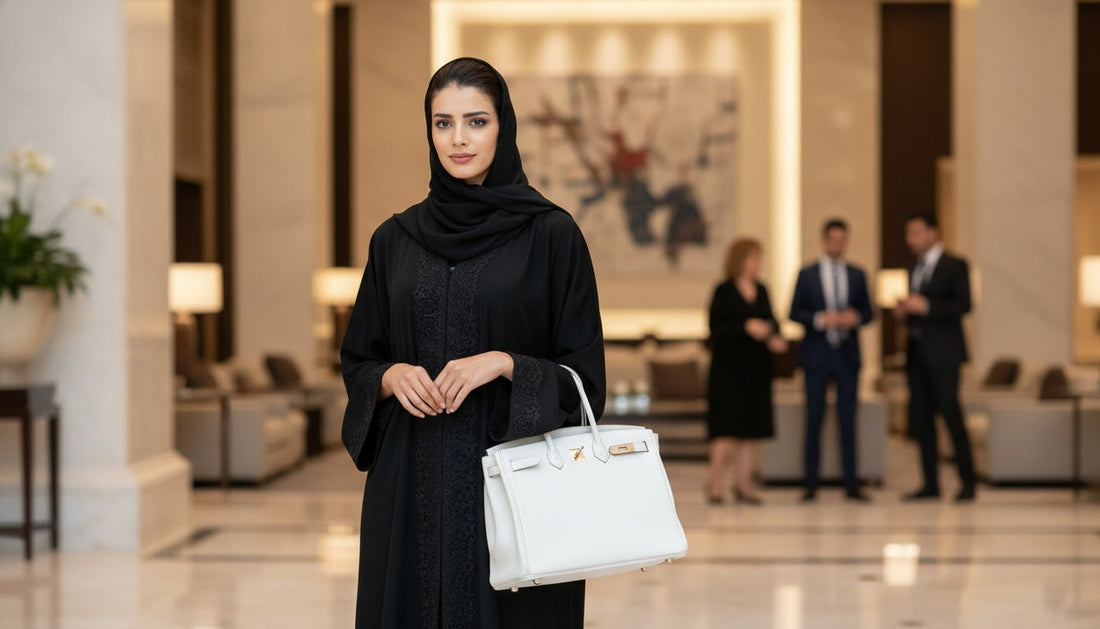 The Sharqiaa Abaya Standard Refined by the NUR OYOUNI Aesthetic
